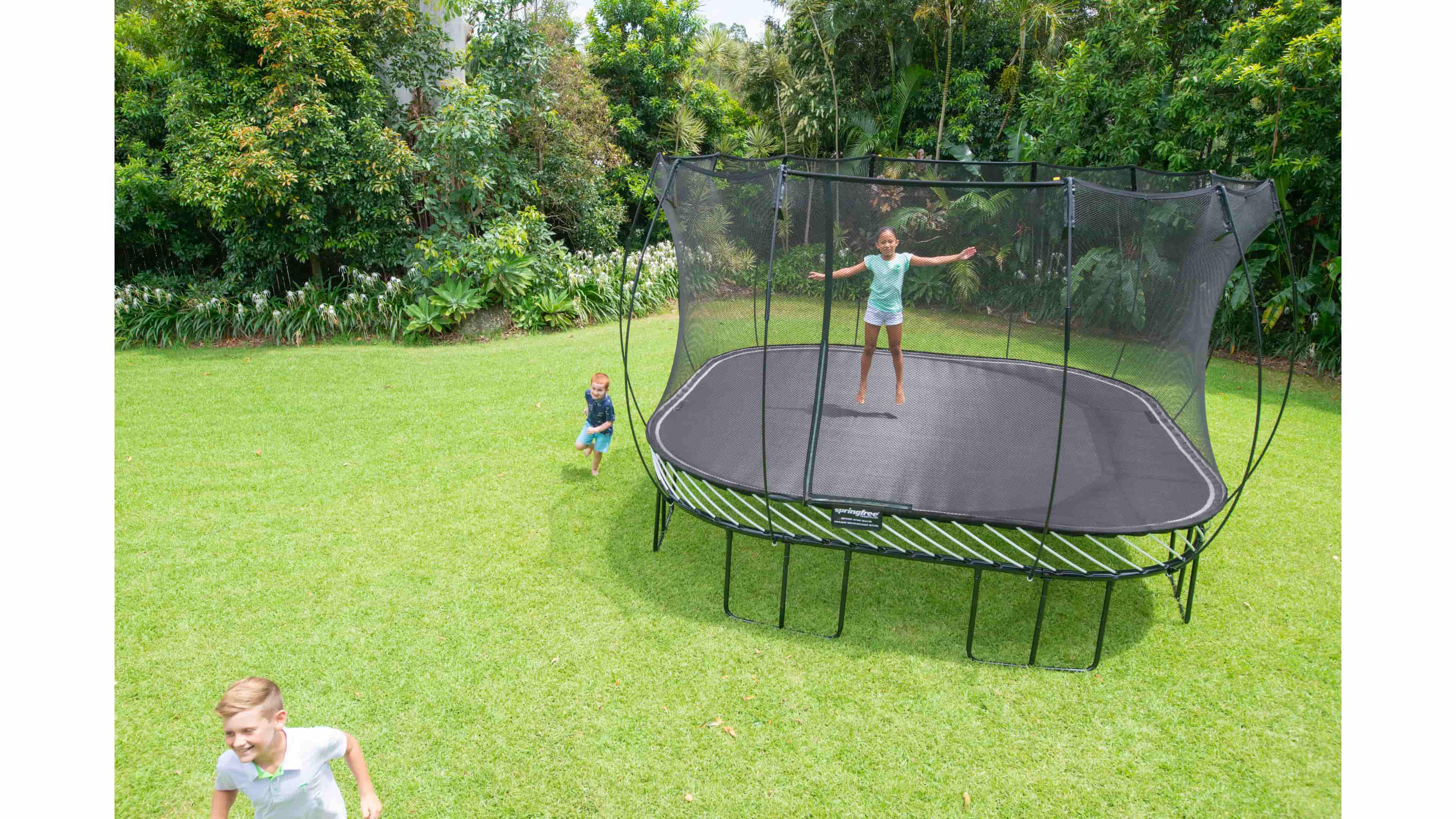 Upper Bounce Machrus Upper Bounce 16 x 16 ft. Square Trampoline