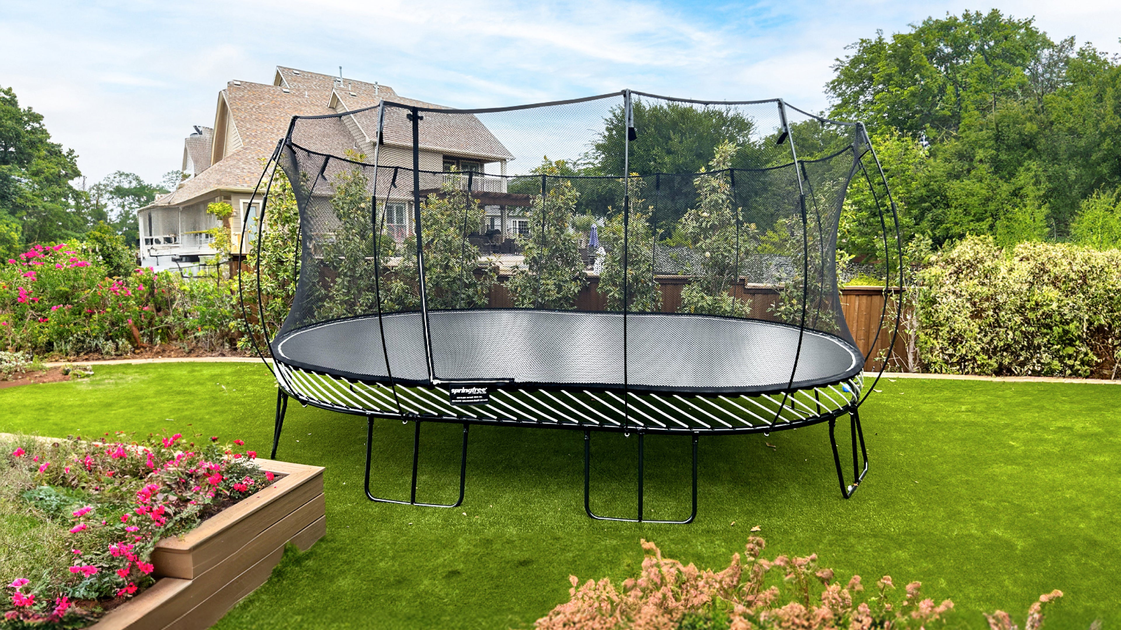 Jumbo Oval Trampoline